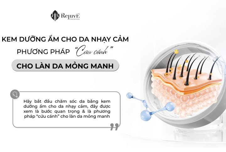 KEM DƯỠNG ẨM CHO DA NHẠY CẢM – CỨU CÁNH CHO LÀN DA MỎNG MANH